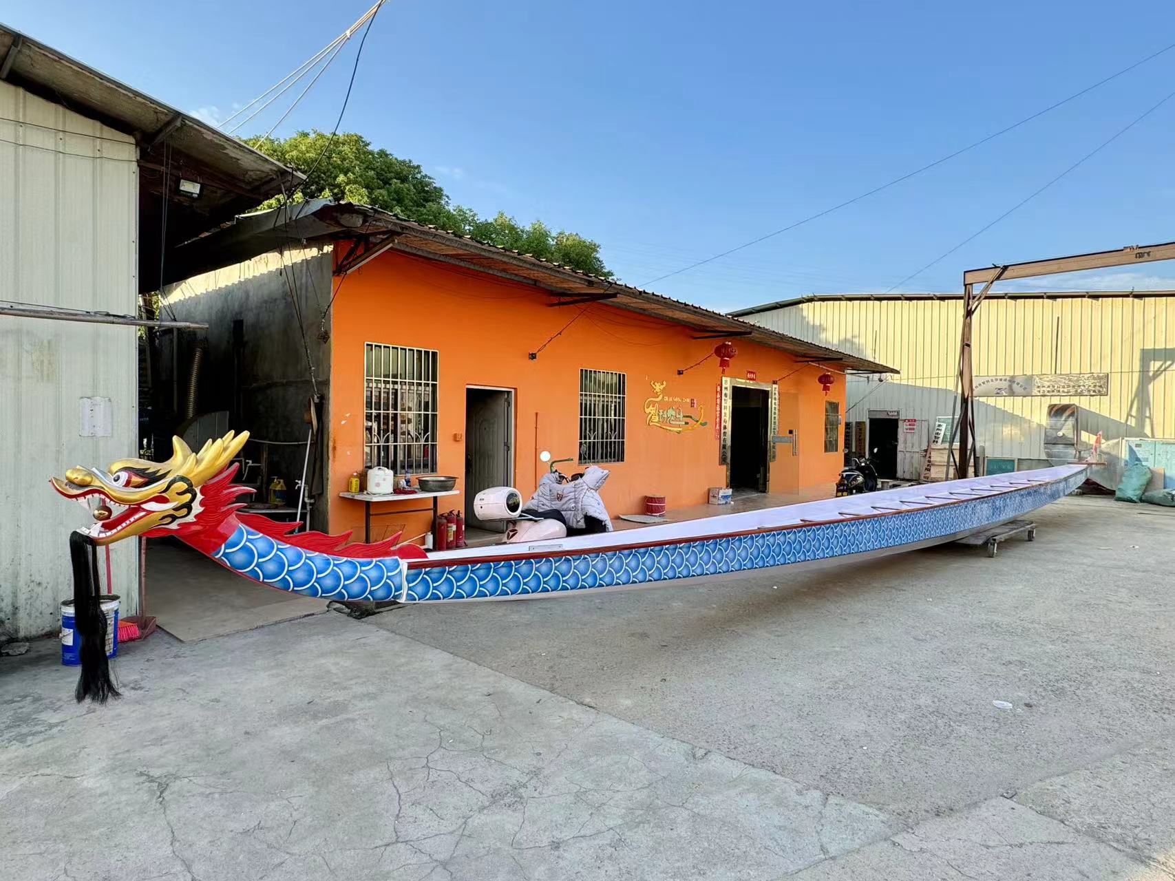 国际标准玻璃钢龙舟